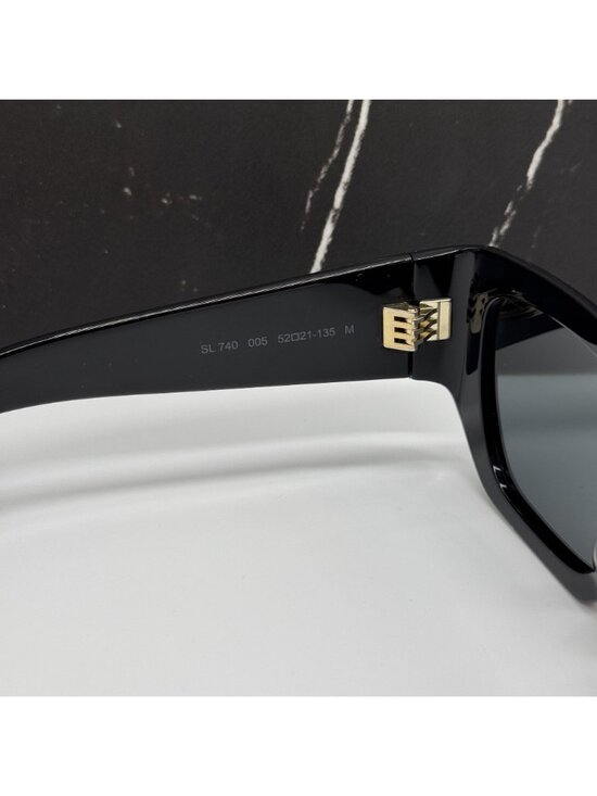 Saint Laurent SL740 005 Black Gray Women Sunglasses